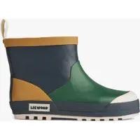 Liewood Botas de lluvia 'Jesse' crema / navy / miel / verde oscuro
