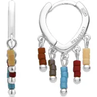 Luxenter Pendientes 'Lelsi' mezcla de colores / plata