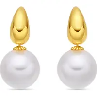 Luxenter Pendientes 'Rosmi' blanco perla