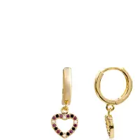 Luxenter Pendientes 'Becias' mezcla de colores