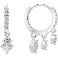 Luxenter Pendientes 'Russa' blanco