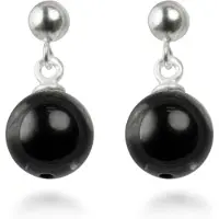 Luxenter Pendientes 'Coleki' negro