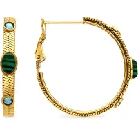 Luxenter Pendientes 'Reus' verde