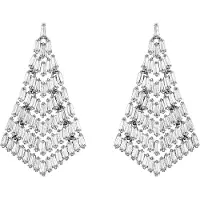 Luxenter Pendientes 'Lasein' blanco