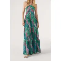 Ba&sh Robe Nastasia Vert Talla: L | Vestidos Maxi Outlet | Mujer