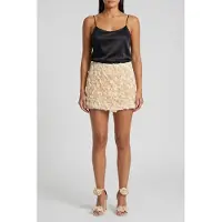 And Other Stories & Other Stories Marta Mini Skirt Beige Talla: 32 | Mini Faldas Outlet | Mujer | Marrón