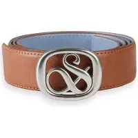 Scotch & Soda Ampersand Belt Tannin Talla: M | Cinturones Outlet | Mujer