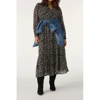 Ba&sh Robe Bianca Noir Talla: S | Vestidos Maxi Outlet | Mujer