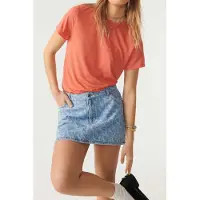 Ba&sh Jupe Monora Lightusedblue Talla: S | Mini Faldas Outlet | Mujer | Azul
