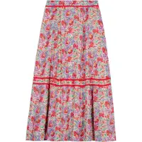 Ba&sh Jupe Aliya Ecru Talla: M | Faldas Midi Outlet | Mujer | Marrón