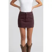 And Other Stories & Other Stories Fideline Skirt Brown Talla: 40 | Mini Faldas Outlet | Mujer | Marrón