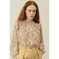 Louise Misha Shirt Jeanne Cream Mimosa Spring Talla: 38 | Manga Larga Outlet | Mujer | Blanco