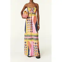 Ba&sh Robe Molly Rose Talla: L | Vestidos Maxi Outlet | Mujer | Rosa