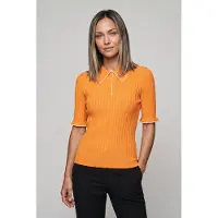 And Other Stories & Other Stories Martin Top Orange Talla: L | Polos Outlet | Mujer | Naranja
