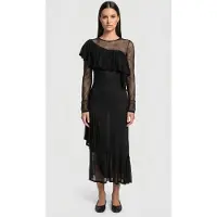 And Other Stories & Other Stories Jupiter Knit Dress Black Talla: S | Vestidos Midi Outlet | Mujer | Negro