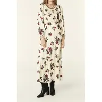 Ba&sh Robe Daya Ecru Talla: S | Vestidos Maxi Outlet | Mujer | Marrón