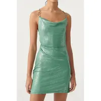 Ba&sh Robe Tanusha Vert Talla: M | Mini Vestidos Outlet | Mujer
