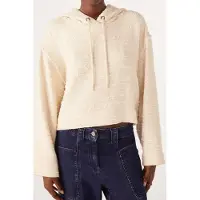 Ba&sh Top Ado Ecru Talla: M | Sudaderas con Capucha Outlet | Mujer | Marrón
