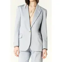 Ba&sh Veste Janice Bleuciel Talla: L | Blazers Outlet | Mujer