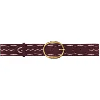 Ba&sh Ceinture Boreal Grenat Talla: 75 | Cinturones Outlet | Mujer