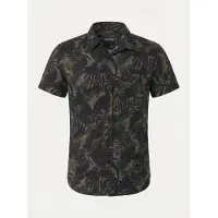 KOROSHI Camisa caqui / verde oscuro