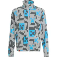 Adidas adidasChaqueta de felpa con cierre de cremallera Minecraft Terrex CLIMAWARM 170 Mgh Solid Grey / Grey Five / Semi Blue Burst Niño