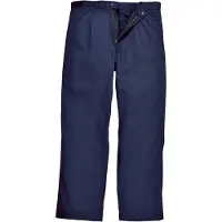Portwest Pantalones de trabajo BZ30 Bizweld, color azul marino, talla grande (Talla M)