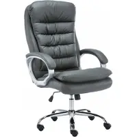 CLP Silla de oficina Vancouver XXL - Gris