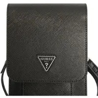 GUESS Bolso Para Teléfono Con Logotipo Triangular De Pu Saffiano