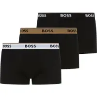 BOSS Calzoncillo boxer 'Power' brocado / negro / blanco