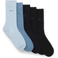 BOSS Calcetines azul cielo / azul claro / negro