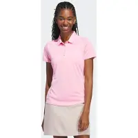 Adidas adidasPolo Women's Solid Performance Short Sleeve M Light Pink Mujer