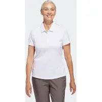 Adidas adidasPolo Women's Solid Performance Short Sleeve S White Mujer