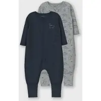 Name it Pijama navy / gris moteado