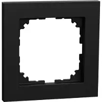 Schneider Electric Marco Merten M-Pure, 1 módulo, MEG4010-3603, negro mate, línea M-Pure