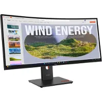 Lenovo Monitor WQHD curvo con acoplamiento USB-C ThinkVision T34WD-40 de 34 - 64AEGAT1EU
