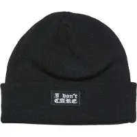 Mister tee Gorra 'I Don´t Care' negro / blanco