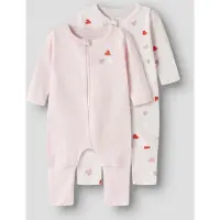 Name it Pijama De Manga Larga Car Heart 2 Unidades