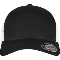Flexfit Gorra negro / blanco