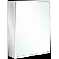 Villeroy & Boch , espejo de pared con armario integrado, modelo My View Now, 60 cm, 1 puerta con apertura hacia la izquierda, con regulador de intensidad mediante sensor