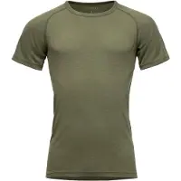 Devold - Lauparen Merino 190 Base Tee - Ropa interior merino size M, oliva