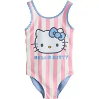 Next Traje de baño azul / rosa / negro / blanco
