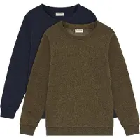Minymo Sudadera azul / oliva