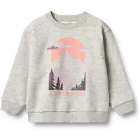 Wheat Sudadera 'Ellis' gris moteado / lila claro / salmón / negro moteado