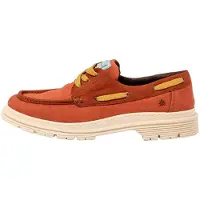Art unisex. 1190111MH003_006 Zapatos de piel 1901 Birmingham naranja (42), Plano, 3 a 5cm, Cordones, Casual, outlet 2026.