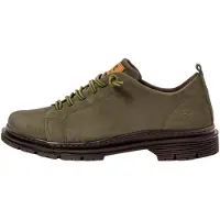 Art unisex. 118971222003_0G3 1897 Nobuck Kaki Birmingham verde (38), Piel, 3 a 5cm, Cordones, Casual, outlet 2026.