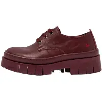 Art para mujer. 119521167003_008 Zapatos de piel 1952 burdeos -altura tacón: 5 cm- (36), Rojo, 5 a 8cm, Cordones, Casual, outlet 2026.