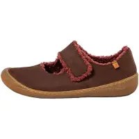 El naturalista para mujer. 257391112005_012 Zapatillas de Piel N5739 Pawikan marrón (42), Plano, Velcro, Casual, outlet 2026.