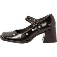 Art para mujer. 11704S101003_001 Zapatos de Piel 1704 Verona negro (40), 5 a 8cm, Hebilla, Casual, Clásico, outlet 2026.