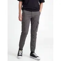 Jack & Jones Junior Pantalón 'Paul' gris oscuro